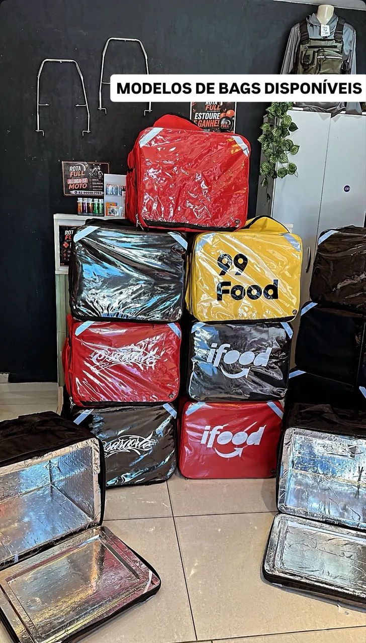 BAG LAMINADA ENTREGADOR DELIVERY 45L