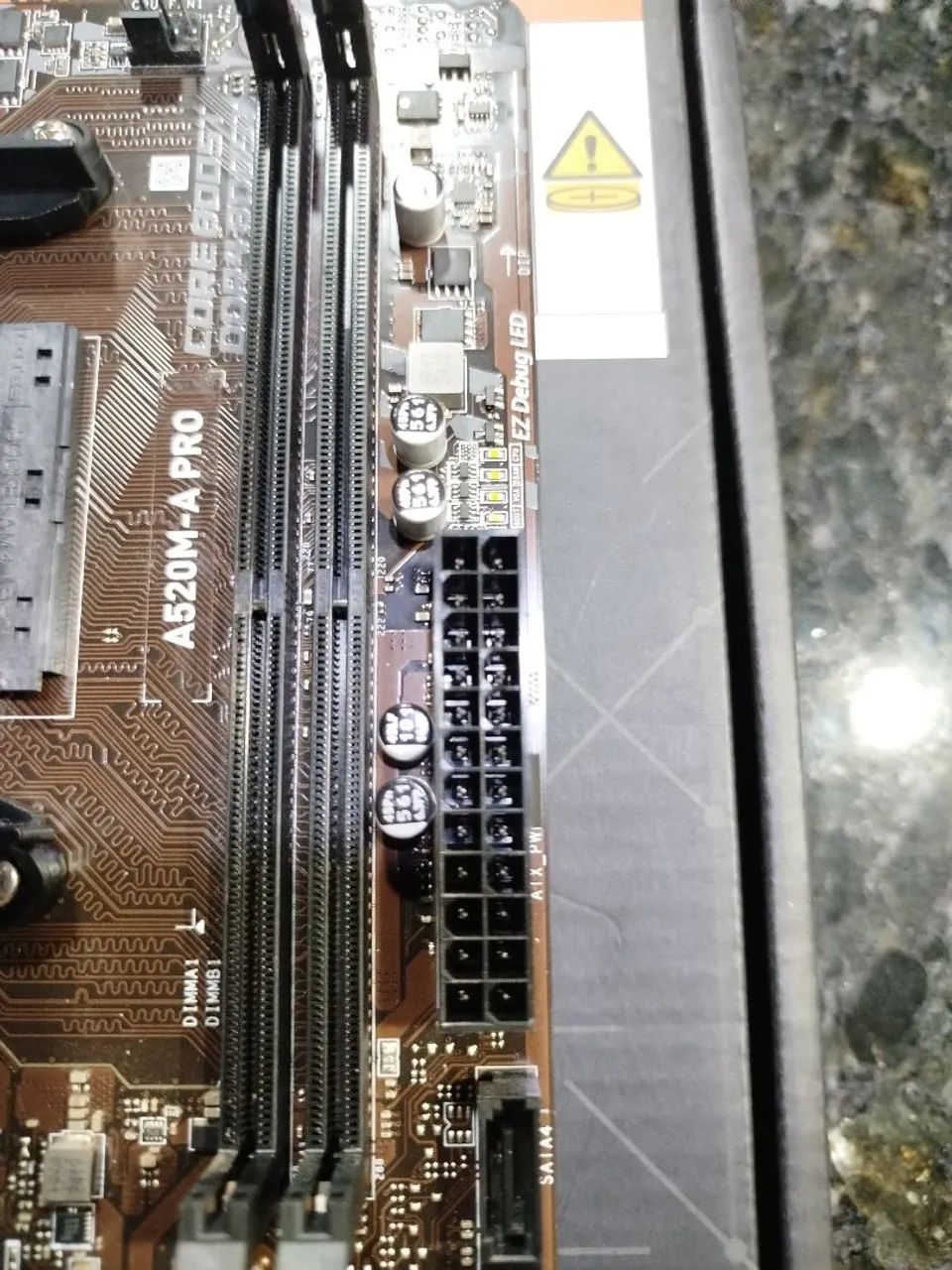 Placa mãe a520-m pro MSI - Foto 3
