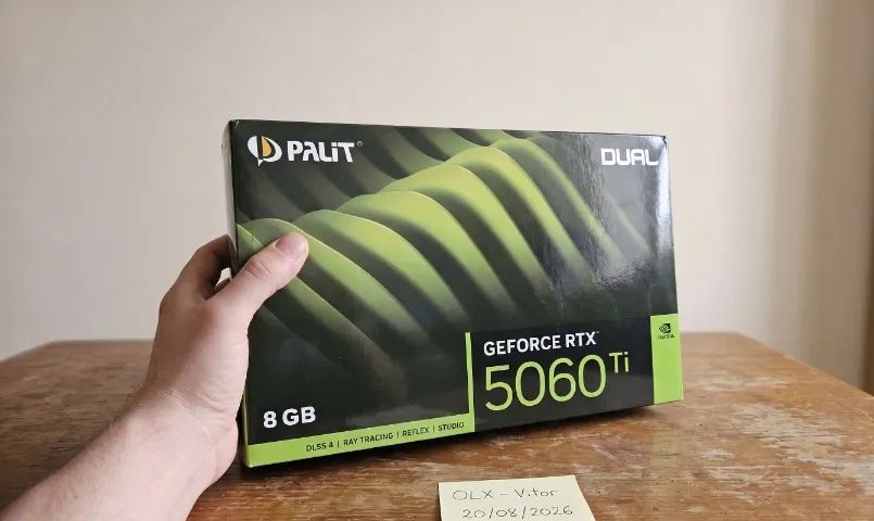 Placa de Vídeo RTX 5060 TI Lacrada na caixa - Foto 2