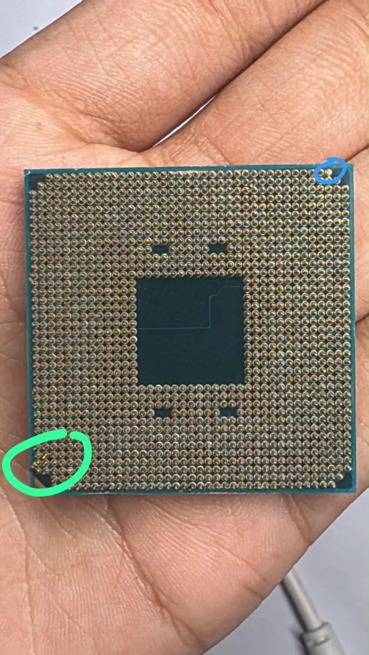 processador ryzen 5600gt avariado