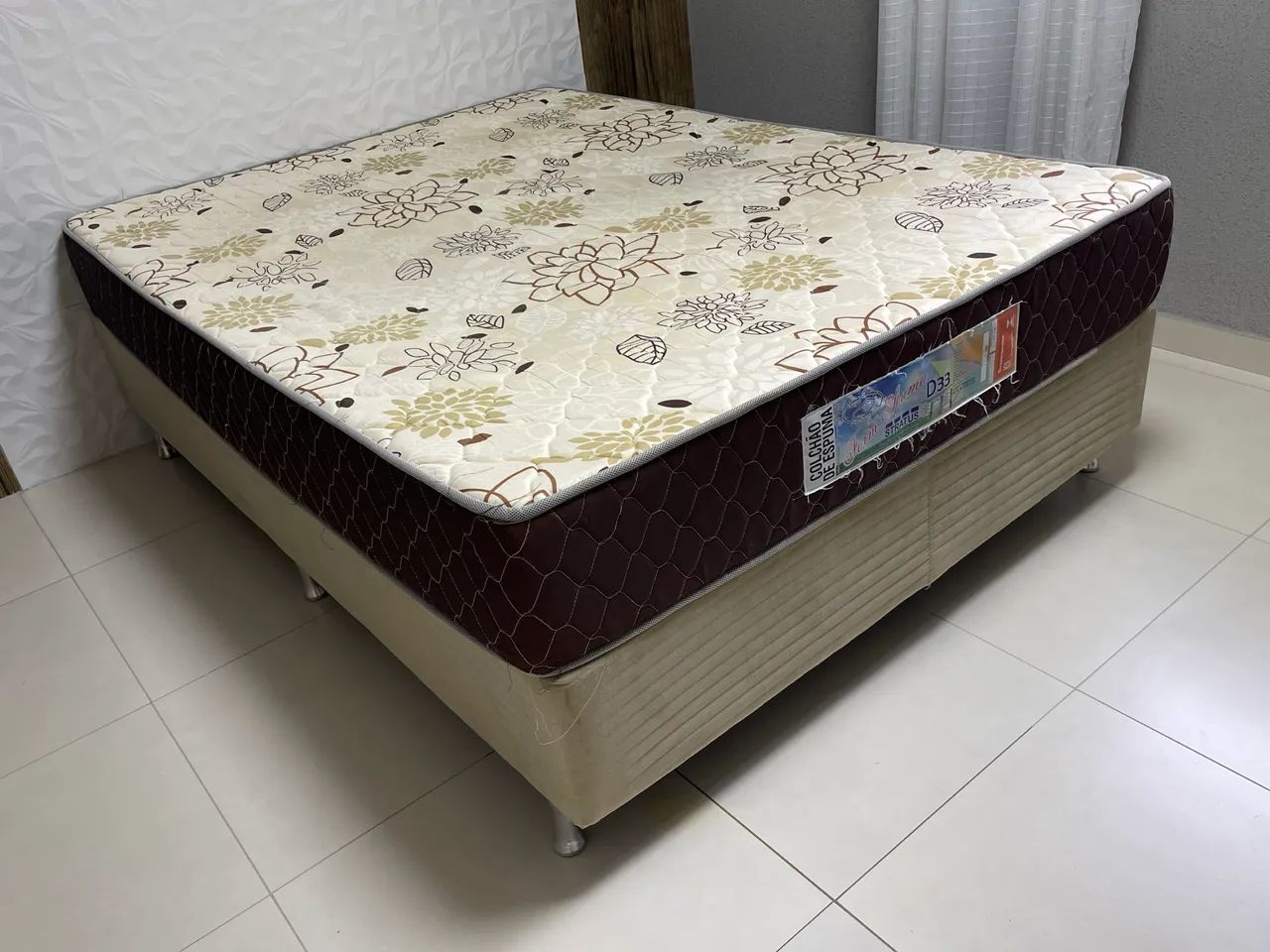 Base + colchão casal D33