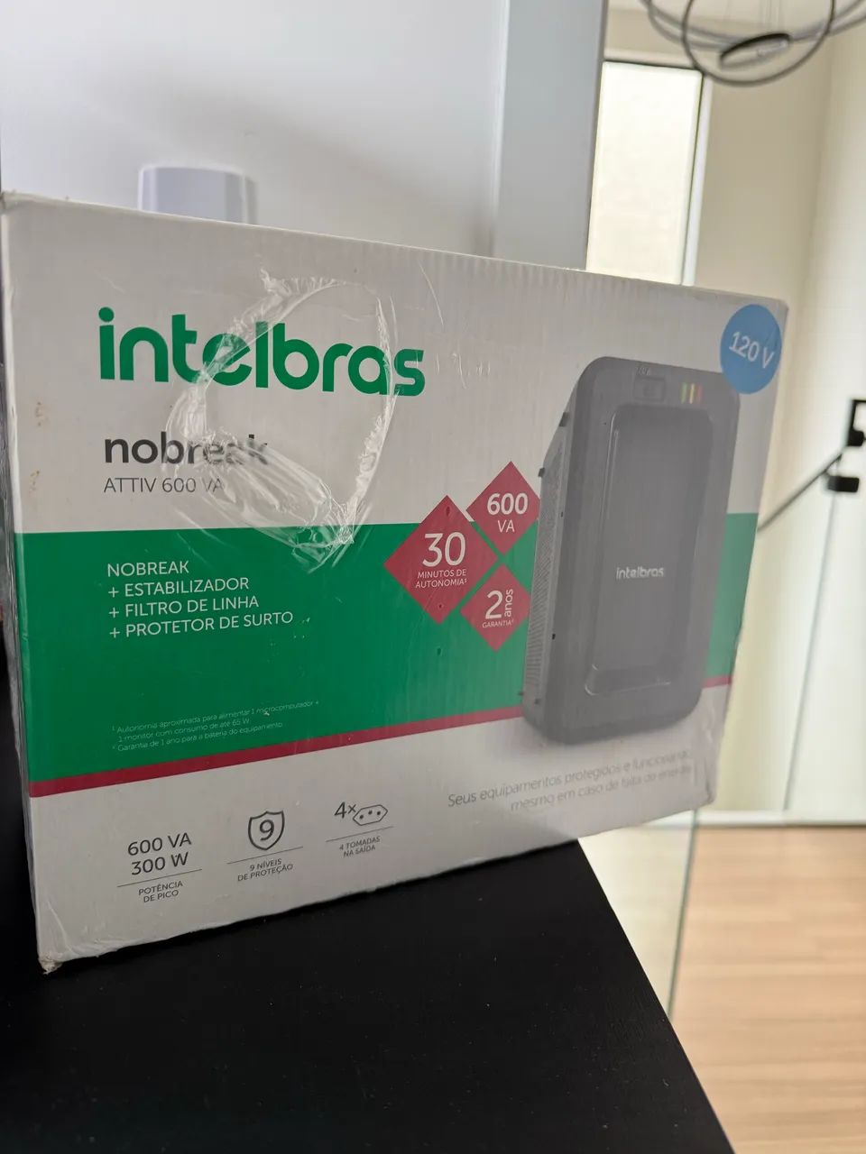 Nobreak Intelbras 600VA 127V - Foto 3