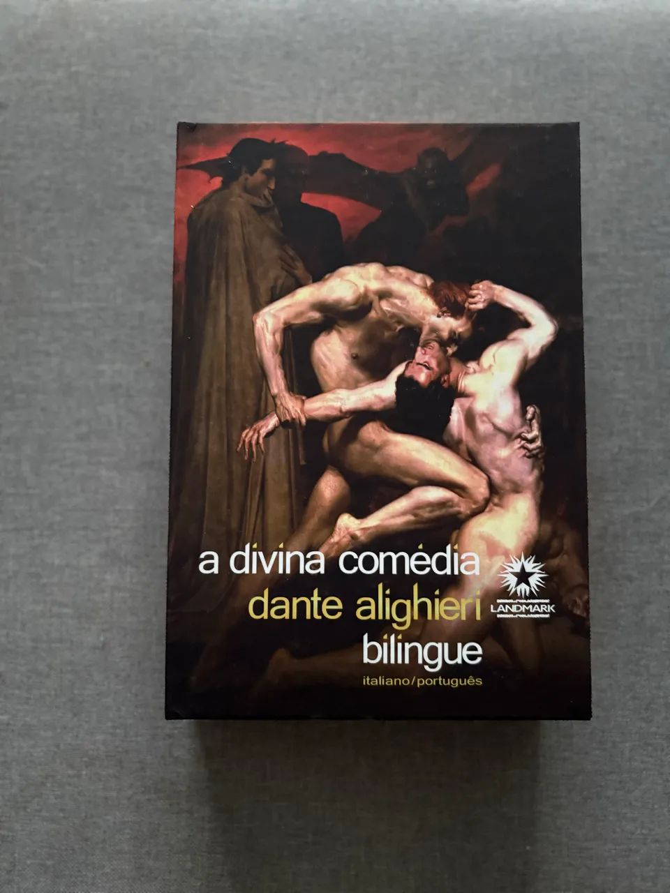 Livro Divina comédia bilíngue 