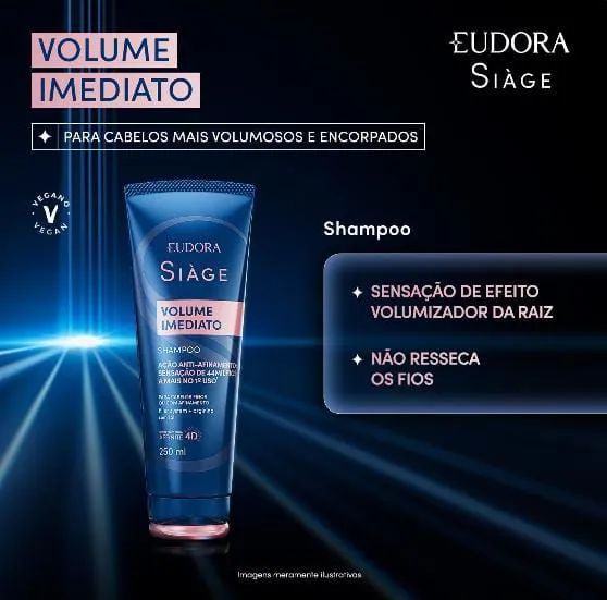 SHAMPOO SIAGE VOLUME IMEDIATO  - Foto 2