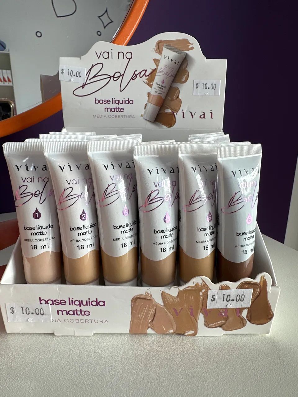 Base líquida matte Vivai