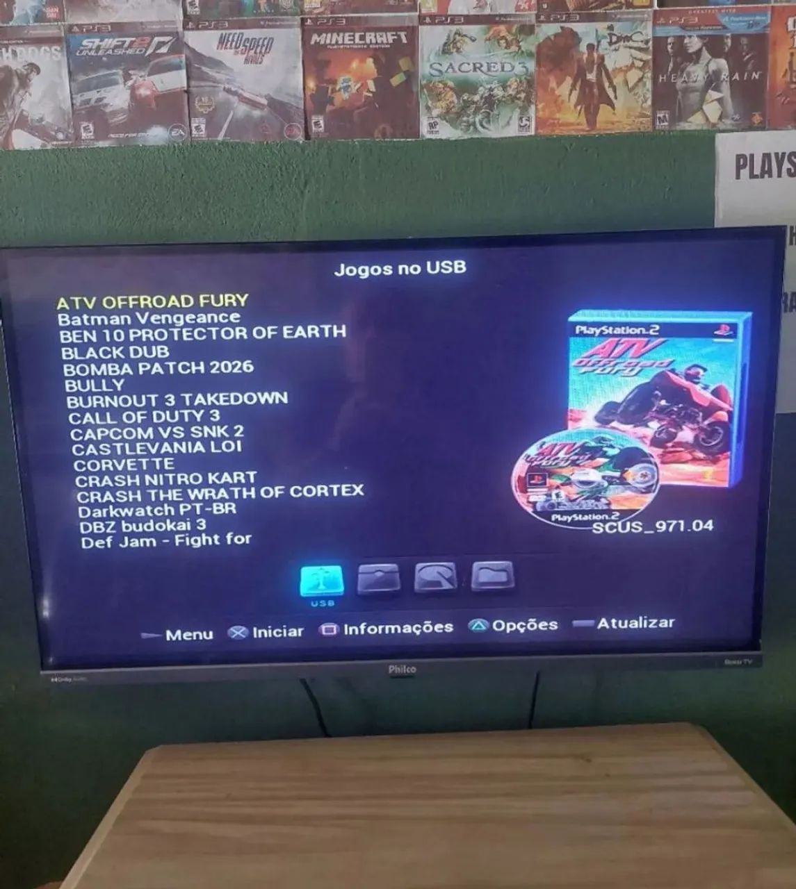JOGUE PS2 PARA O/P/L