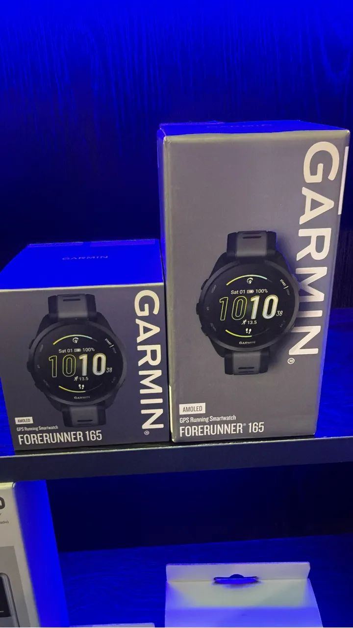 Relógio Garmin FORERUNNER 165 AMOLED, novo com garantia e brinde  - Foto 2