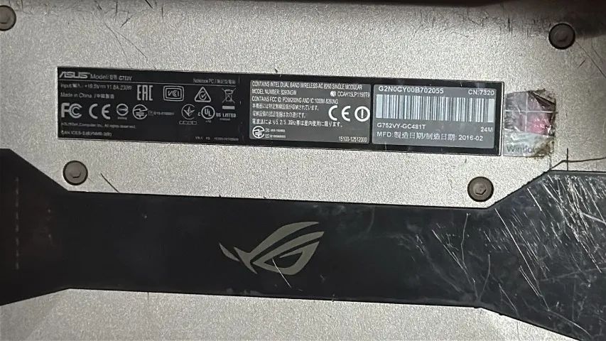 Notebook Gamer Asus ROG G752VY i7 32GB RAM GTX 980M SSD 476GB + HD