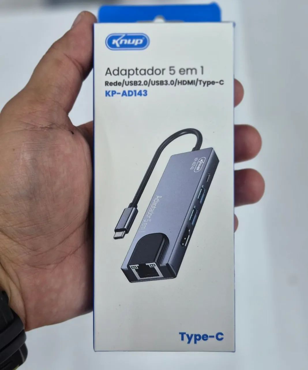 ADAPTADOR 5 EM 1 MHL TYPE-C REF.: KP-AD143 - Foto 3