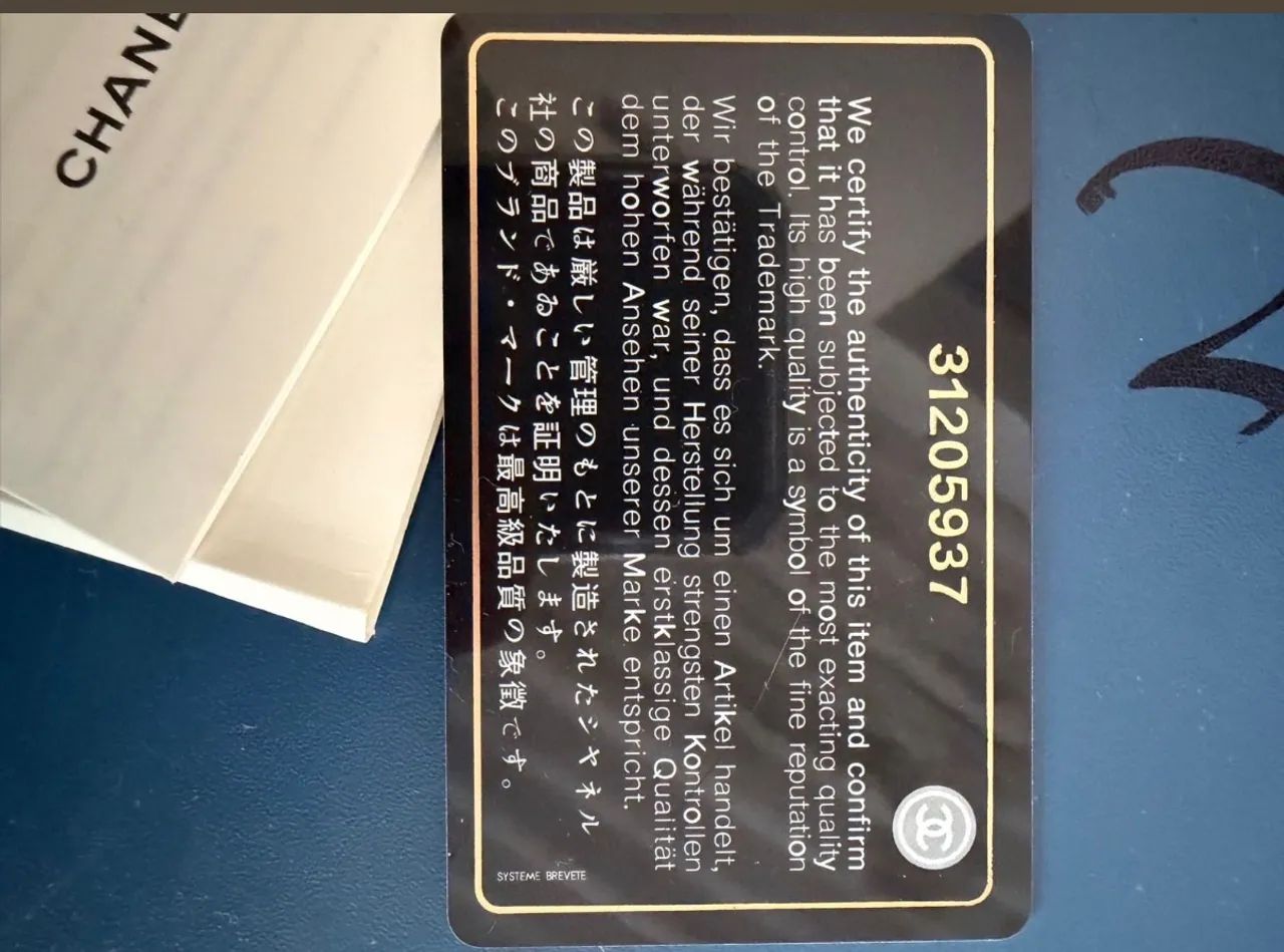 Bolsa Chanel original sem uso acompanha certificado  - Foto 4