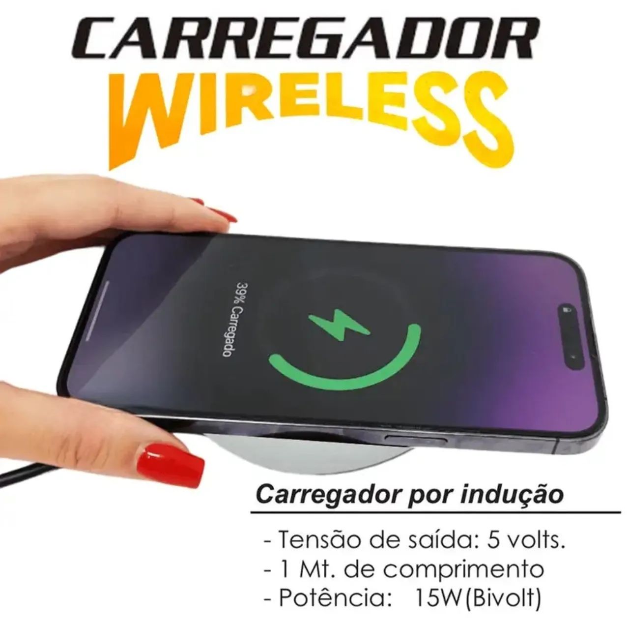 Carregador Indução  15W