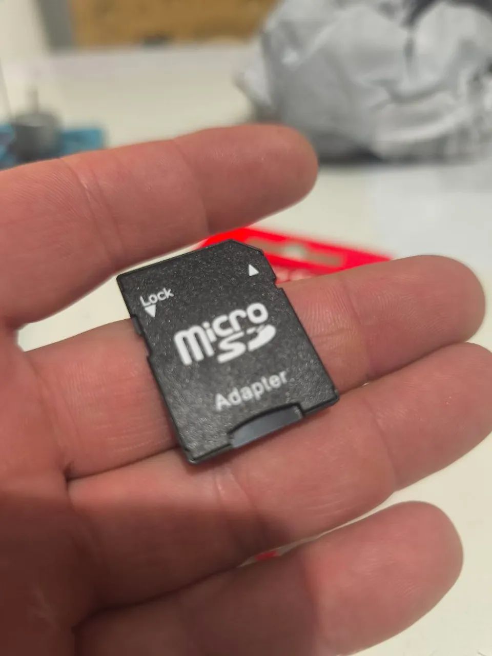 Cartão Micro SD 512MB com adaptador SD - Foto 4