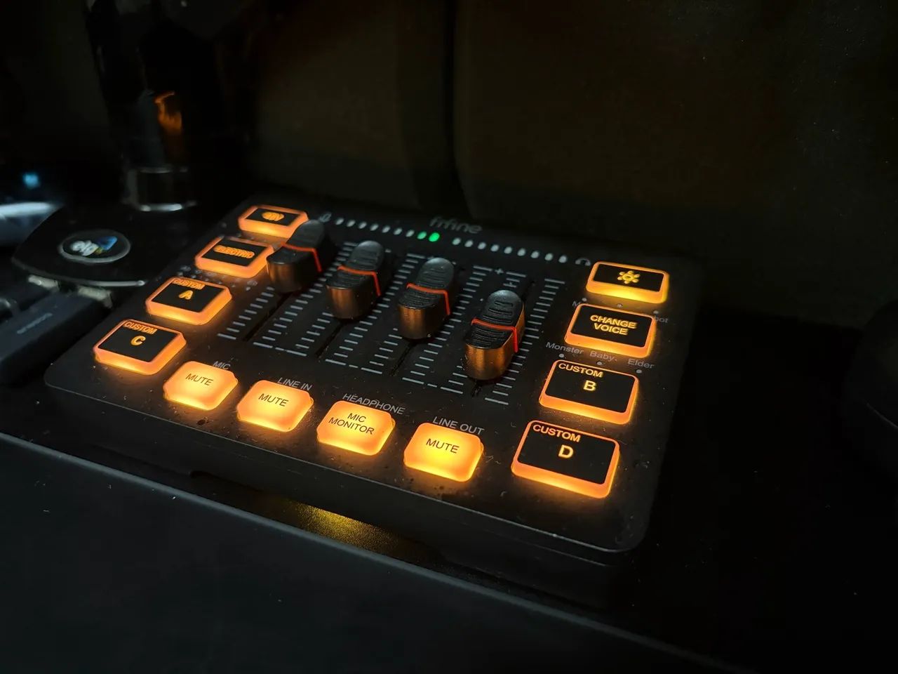 Mixer de áudio - fifine SC3