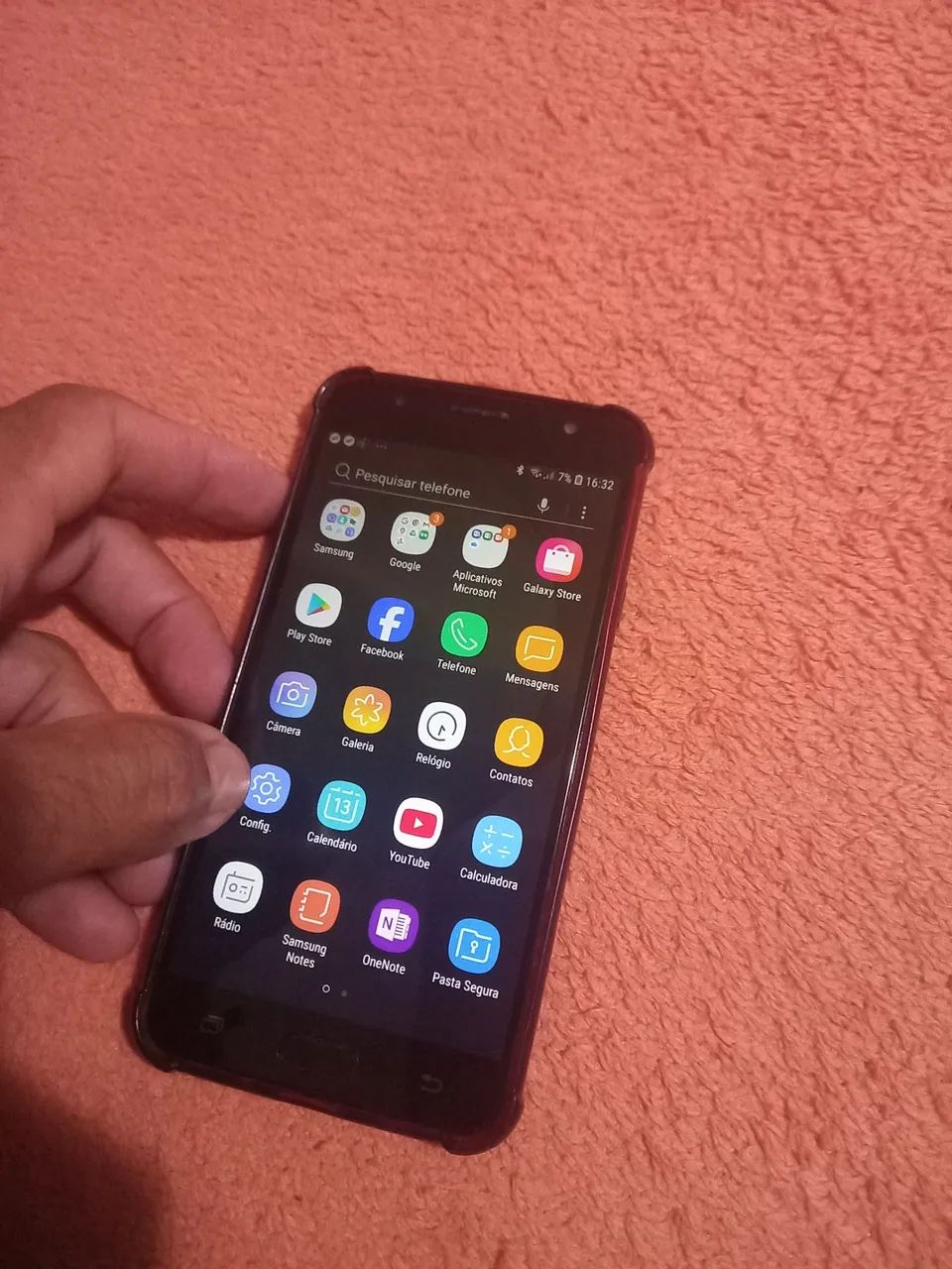 Celular J7 prime em ótimo estado 