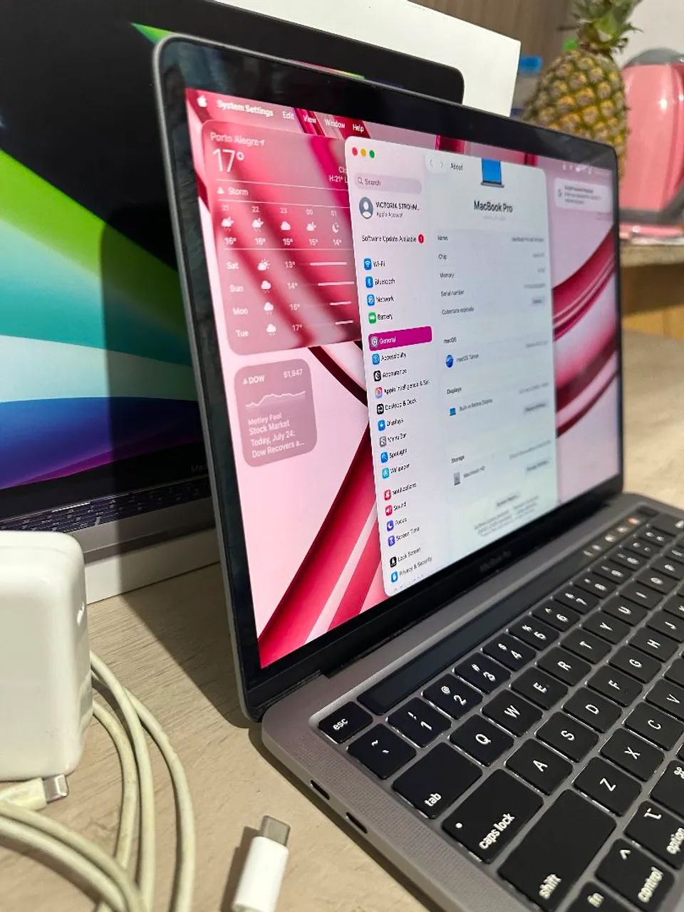 MacBook pro 13 M1 2020 16GB RAM 512GB - Notebooks - Aberta dos