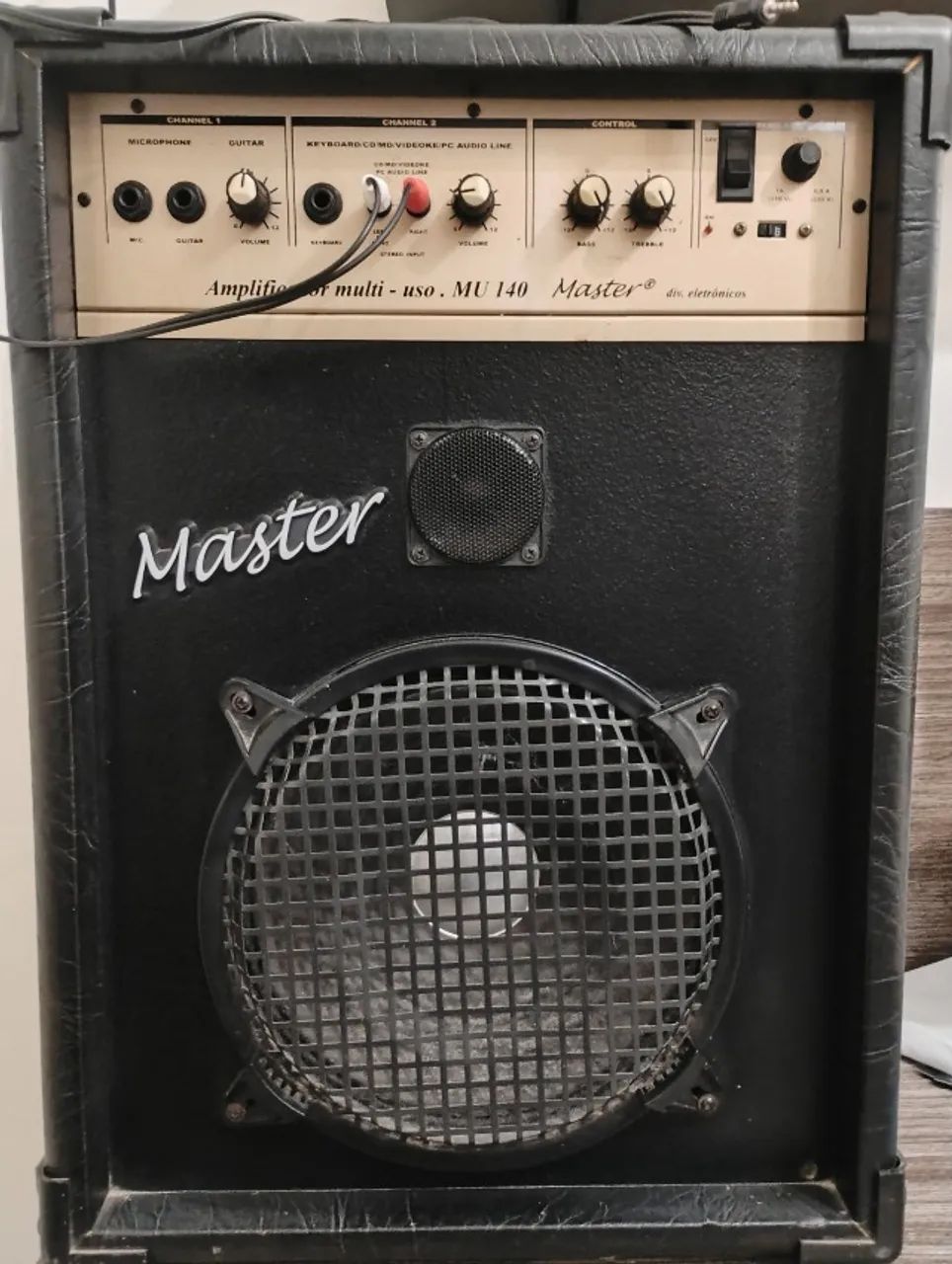  Caixa Amplificada Master MU 140 - Multiuso