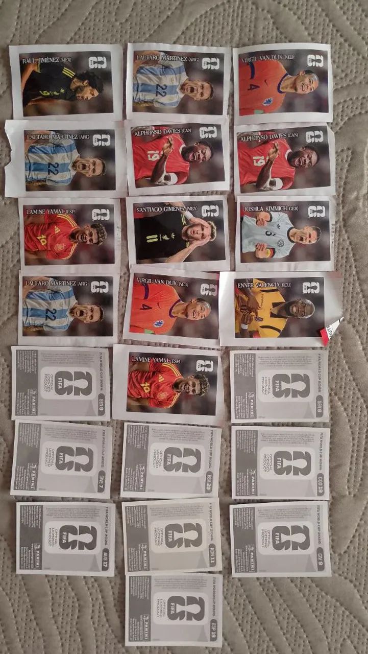 Figurinhas da copa
