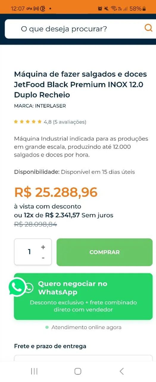 Maquina Modeladora Salgados 12.0 - Foto 2