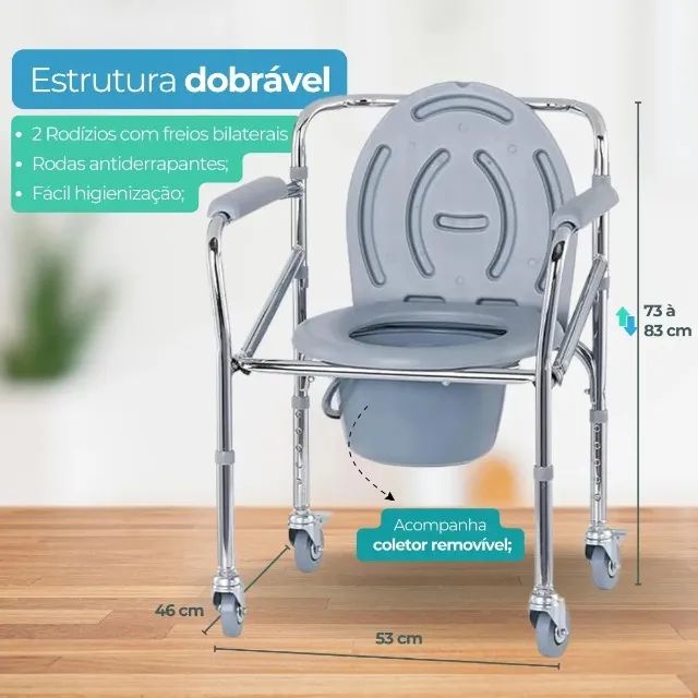 cadeira para banho - Foto 5