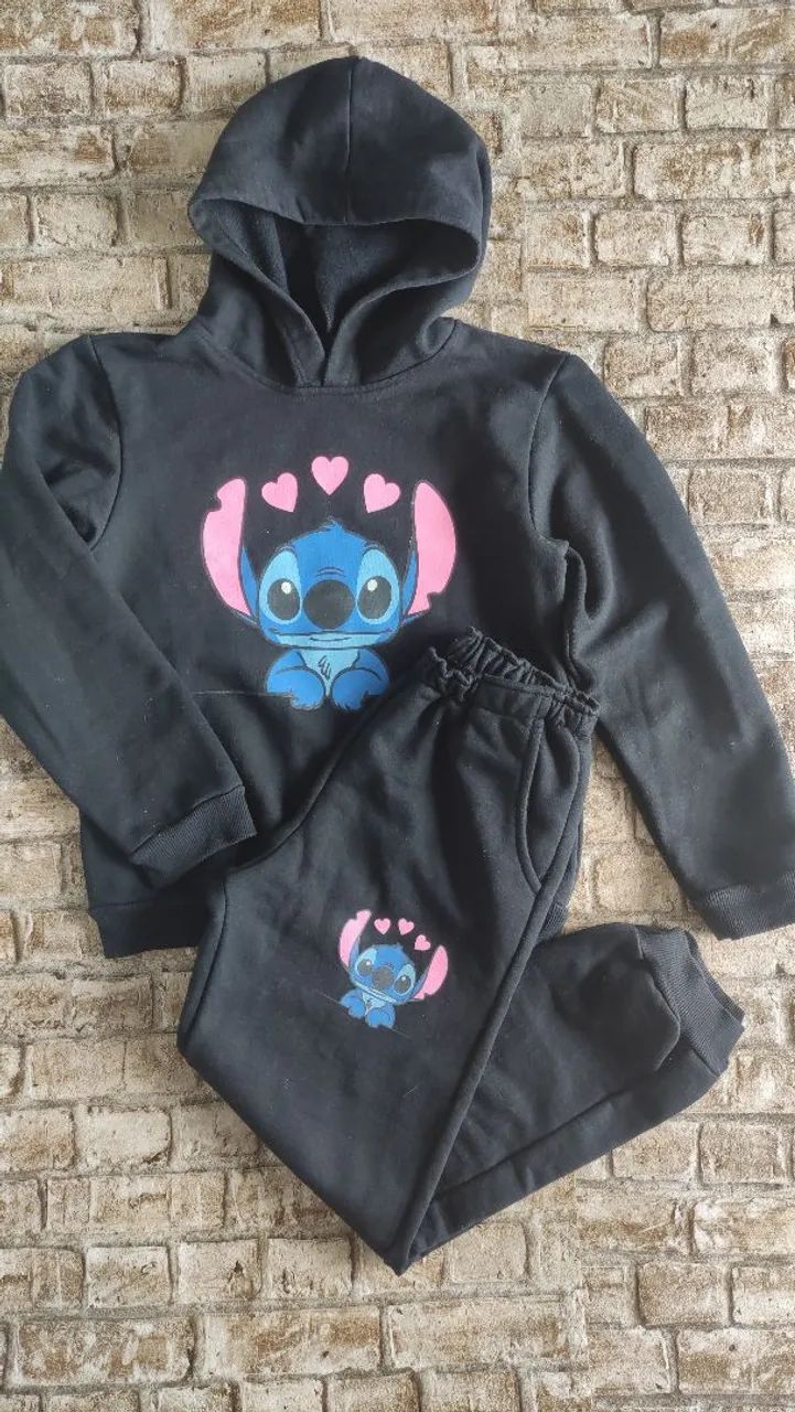 Conjunto moletom 10 anos 