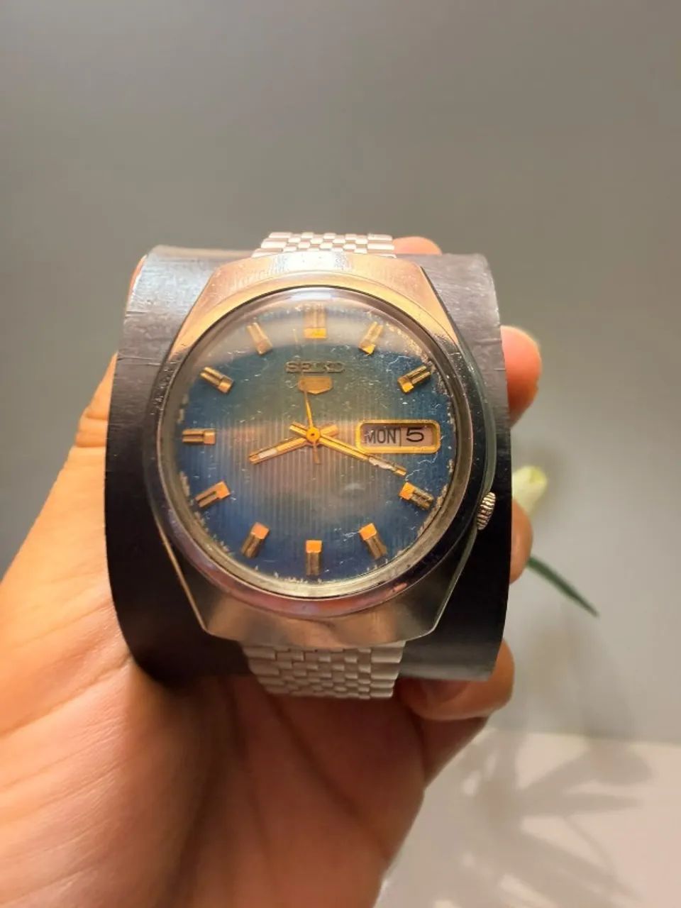 Seiko 5 Azul - Foto 2