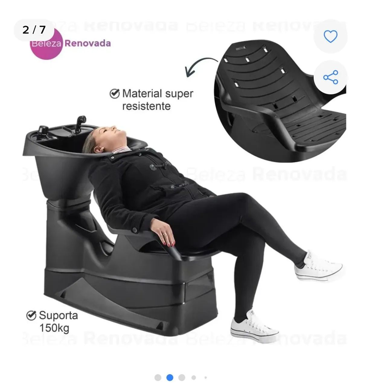 VENDO LAVATÓRIO DE CABELO PARA SALÃO  - Foto 5