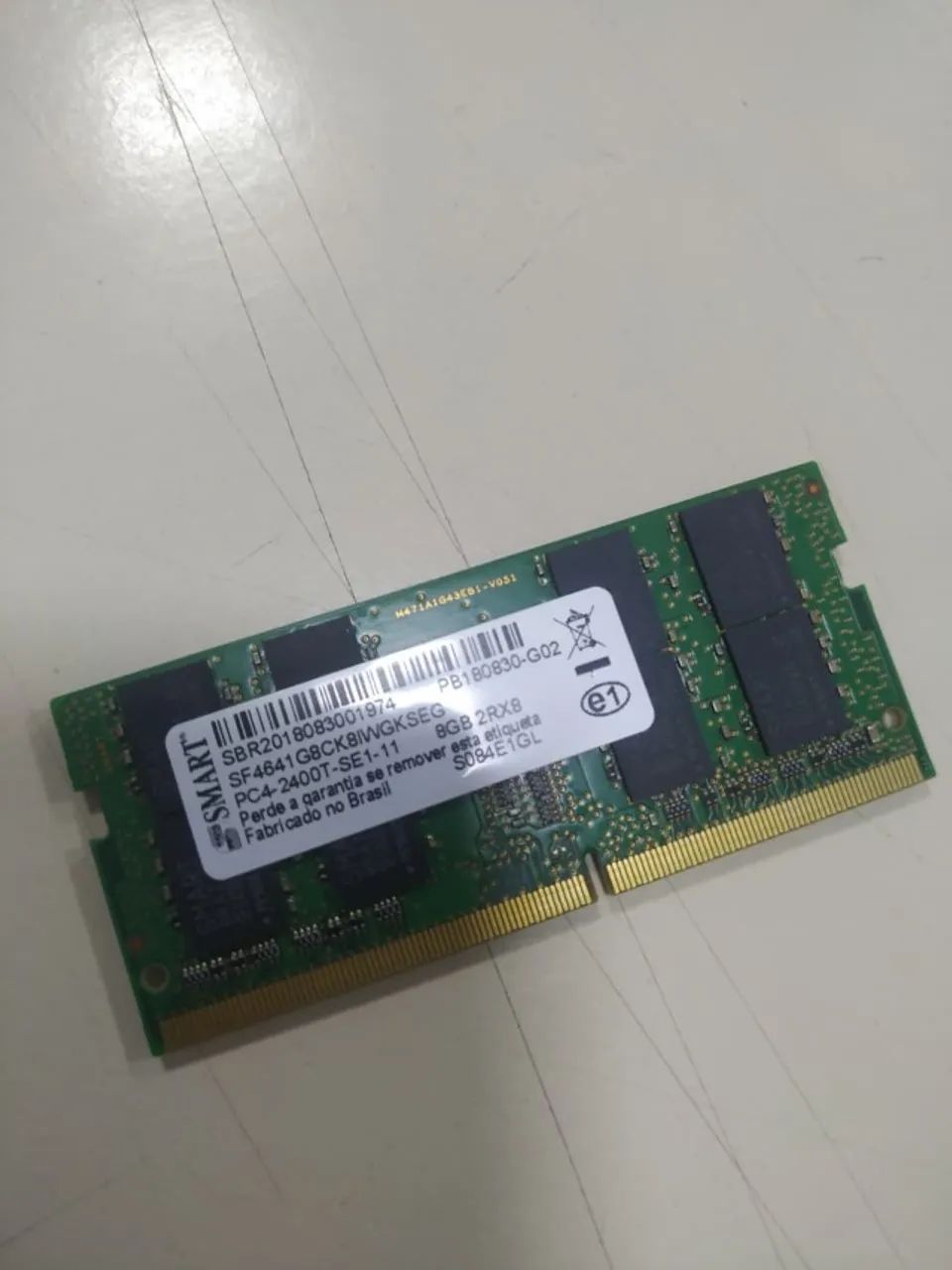 Memória DDR4 8GB Smart 2400T