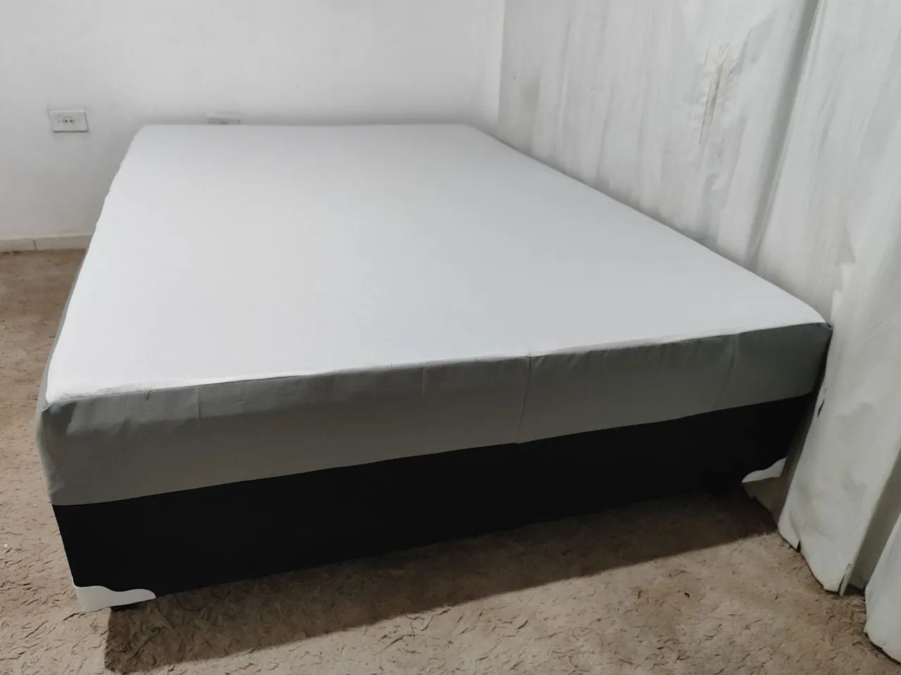 Cama Box Casal Conjugada Colchão de Molas ENTREGO  - Foto 2