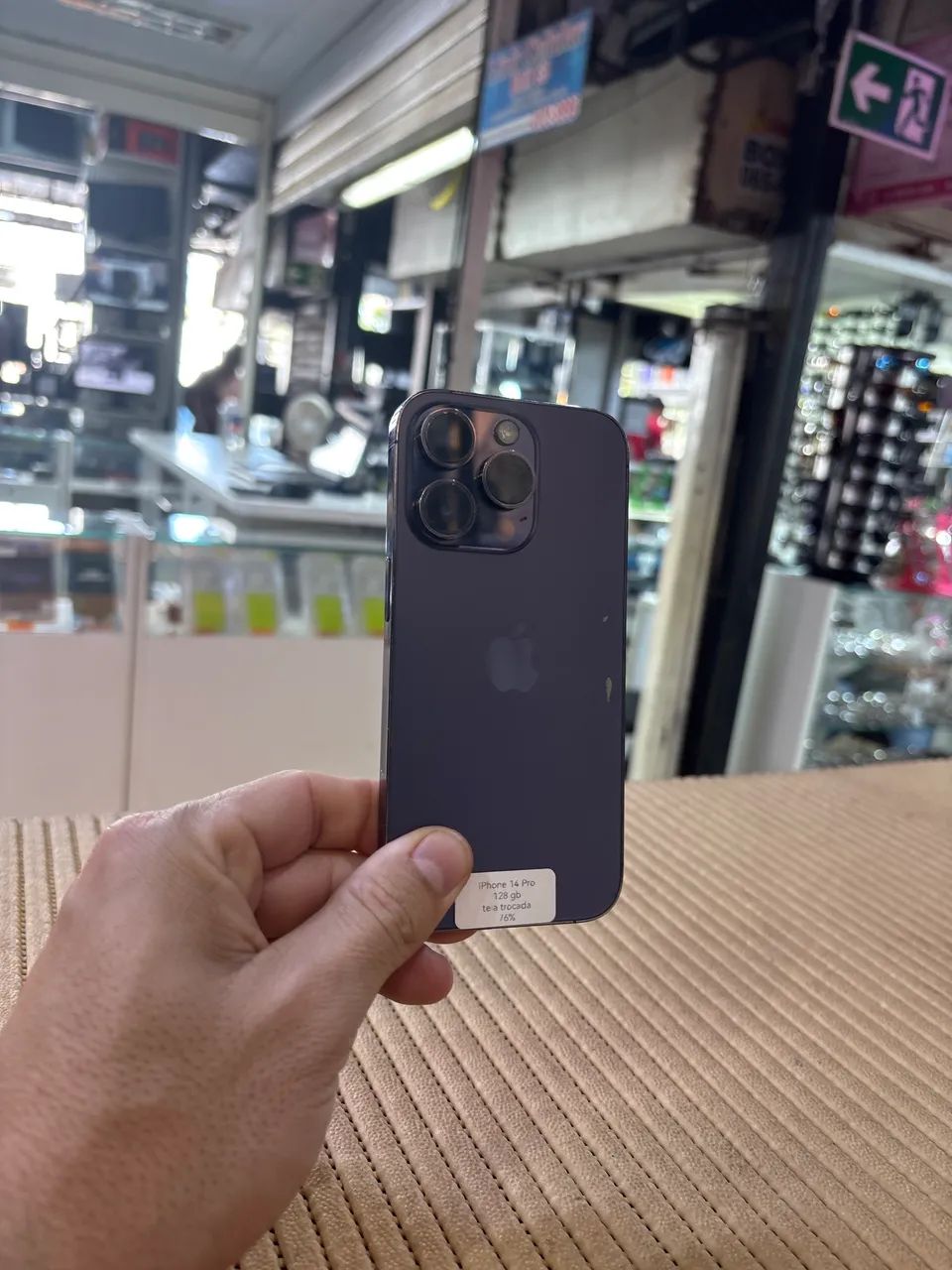 iPhone 14 Pro 128 seminovo tela trocada 