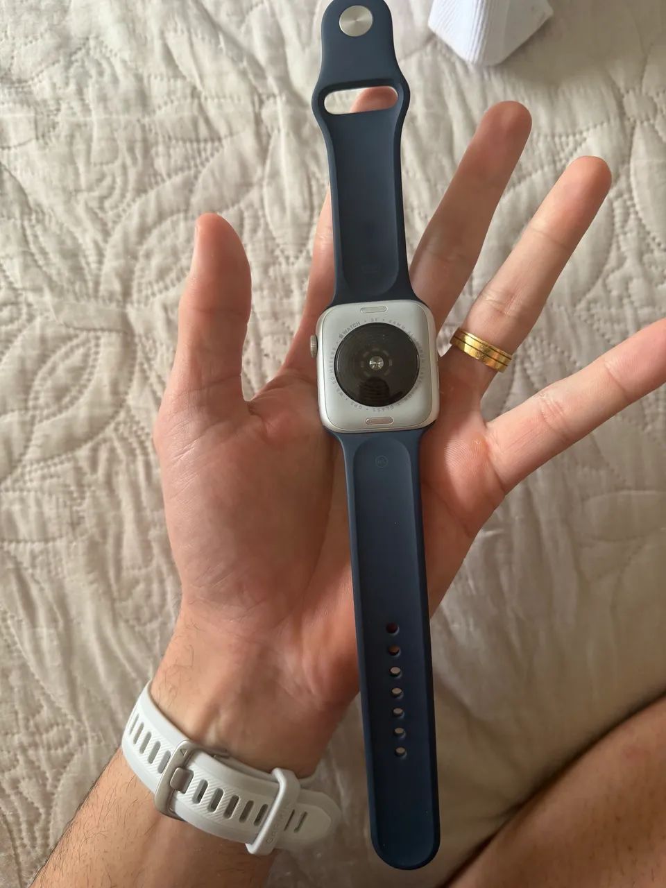 Apple Watch SE 2ª Geração 44mm - Bateria 100% - Impecável"). - Foto 2