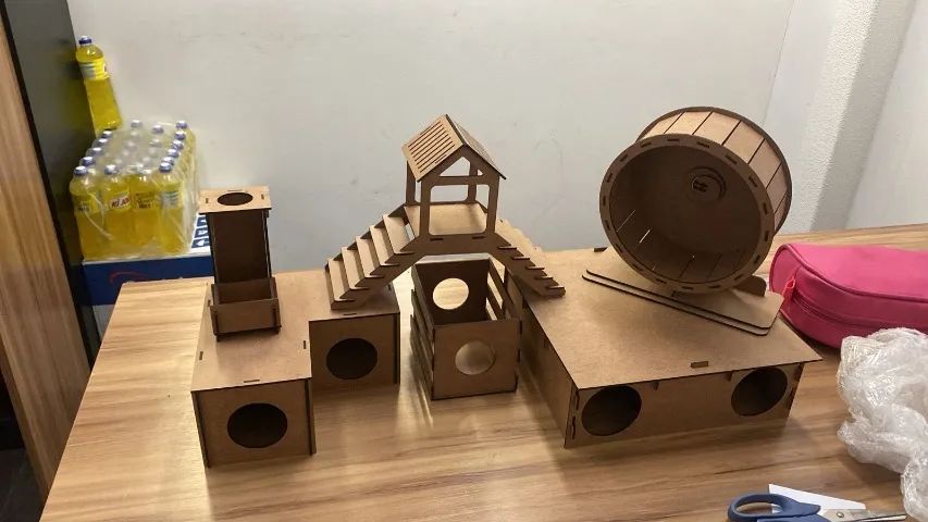 Hamster casinha 90x50 - Foto 3