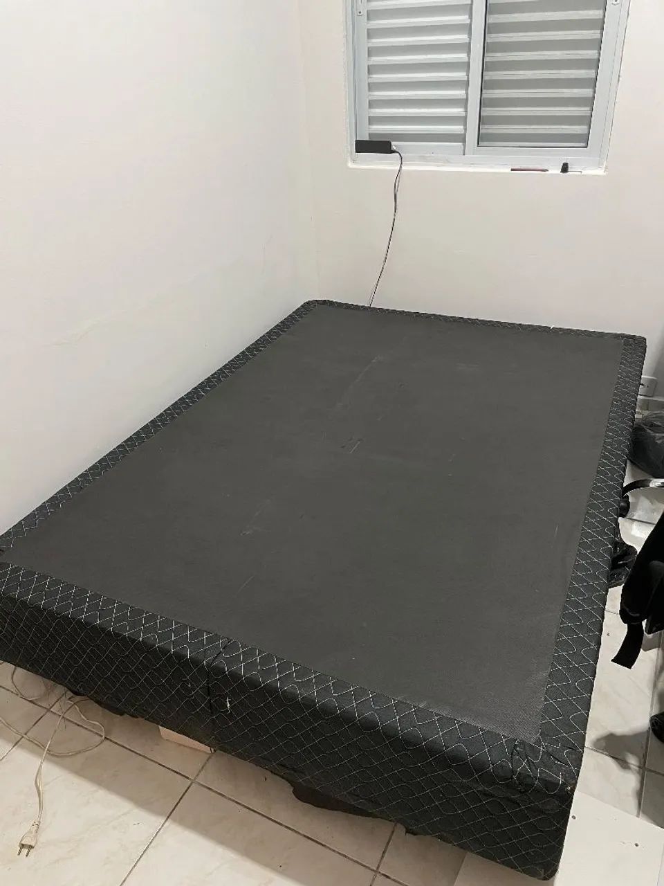 cama box casal sem baú 