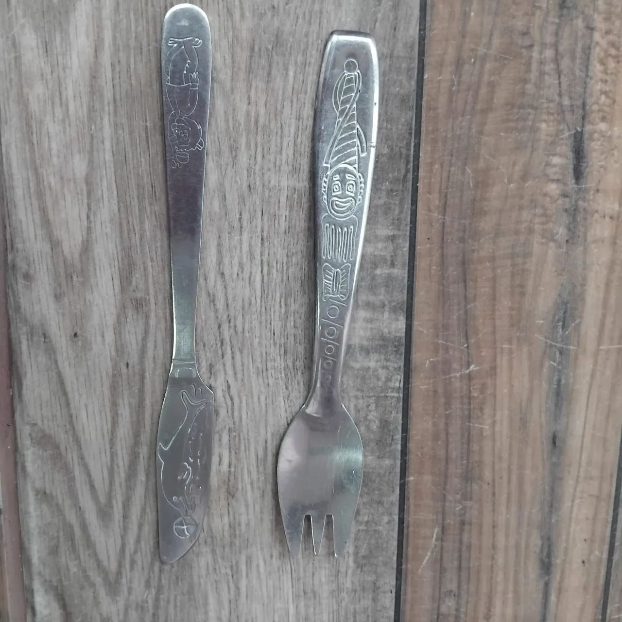 Conjunto antigo infantil inox - Foto 5
