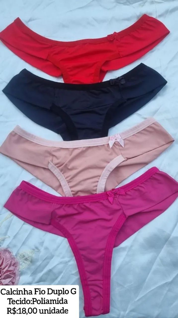 Calcinhas de algodão,poliamida e importada! - Foto 2