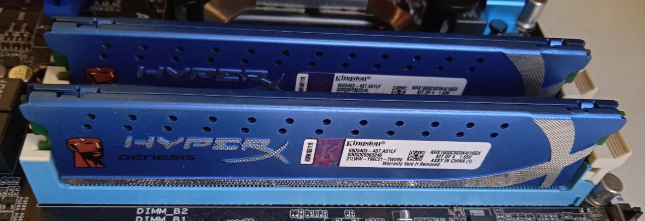 Kit Gamer Core I7 Placa Mae Asus Memoria HyperX - Foto 3