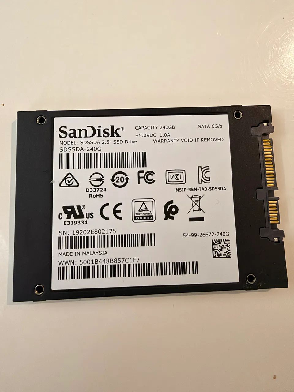 SSD SanDisk 240GB  - Foto 2