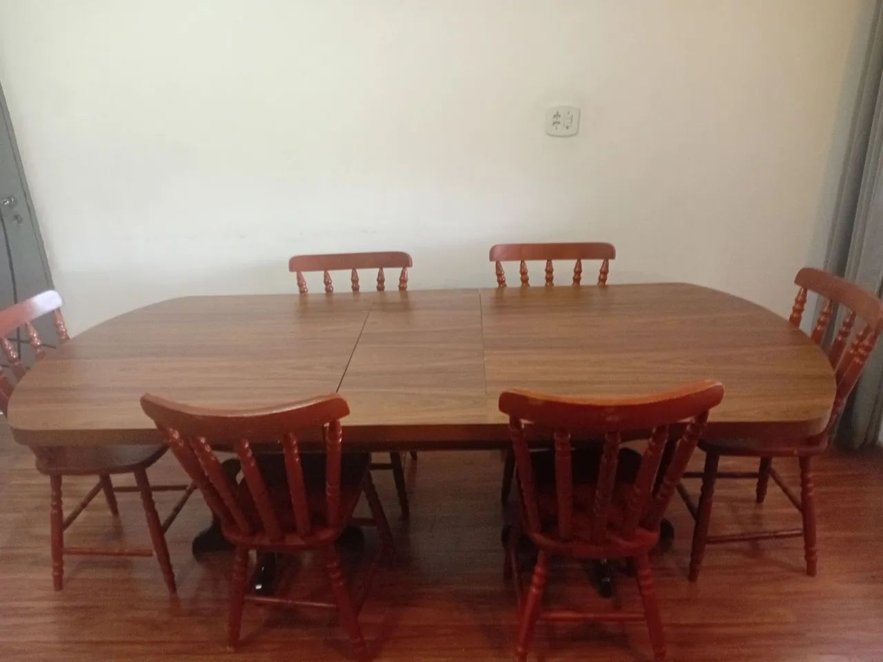 Mesa estilo colonial com abertura no centro - Foto 5