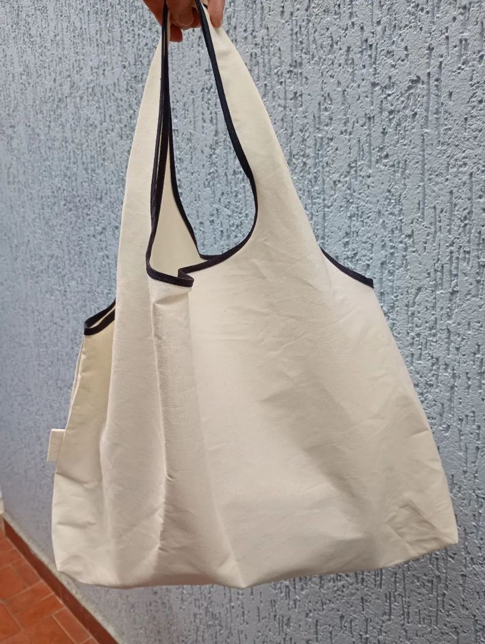 Eco Bag em Algodão Cru 100% Algodão | Reutilizável | Artesanal - Foto 5
