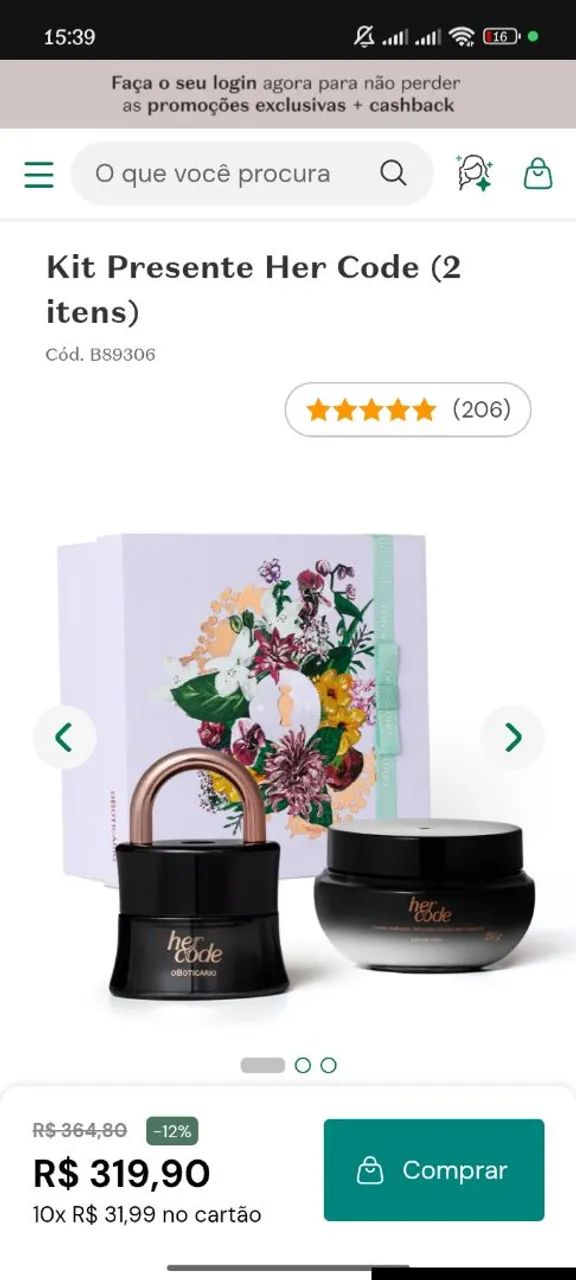 Kit Her Code  - Foto 4