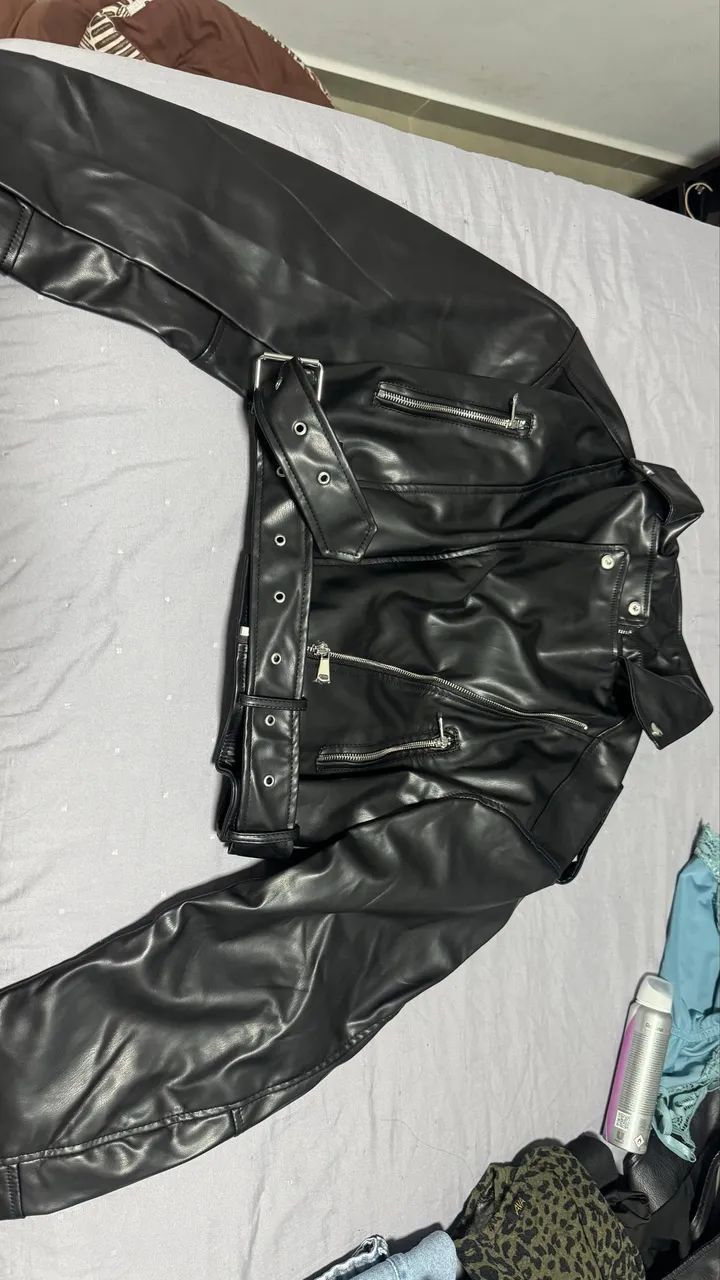 JAQUETA DE COURO - Foto 2