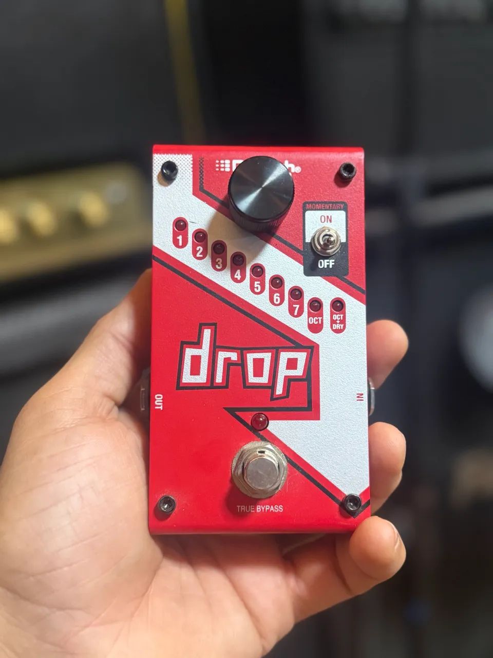Pedal drop digitech