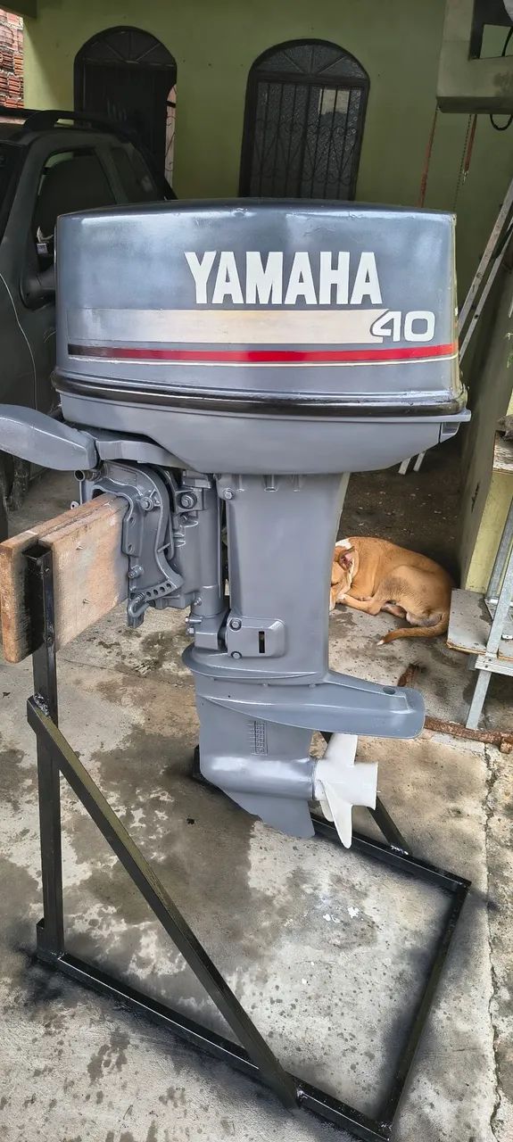 Motor de popa 40 hp - Foto 6