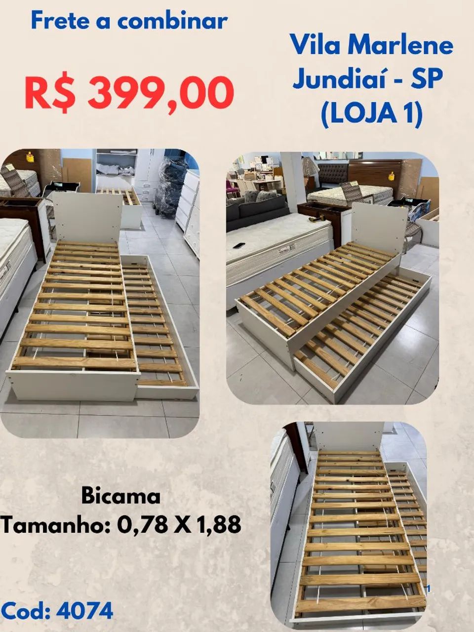 Bicama De Madeira 