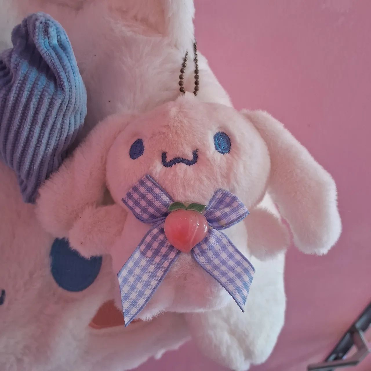 Bolsa cinnamoroll e chaveiro - Foto 2