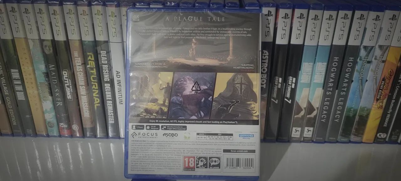 Jogo PS5 A Plague Tale Innocente Lacrado! - Foto 2
