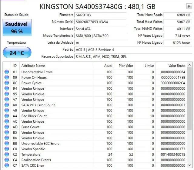 SSD KINGSTON 480GB - Foto 3