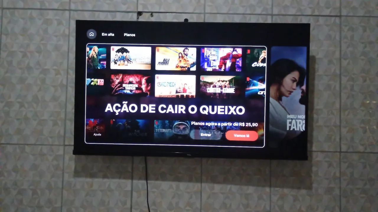 Tv TCL 43 polegadas smart 4k Android bluetooth  - Foto 5