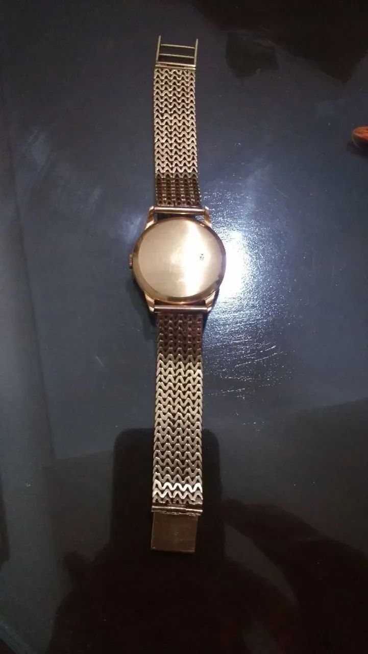 Relógio Ômega Ferradura de Ouro - Foto 3