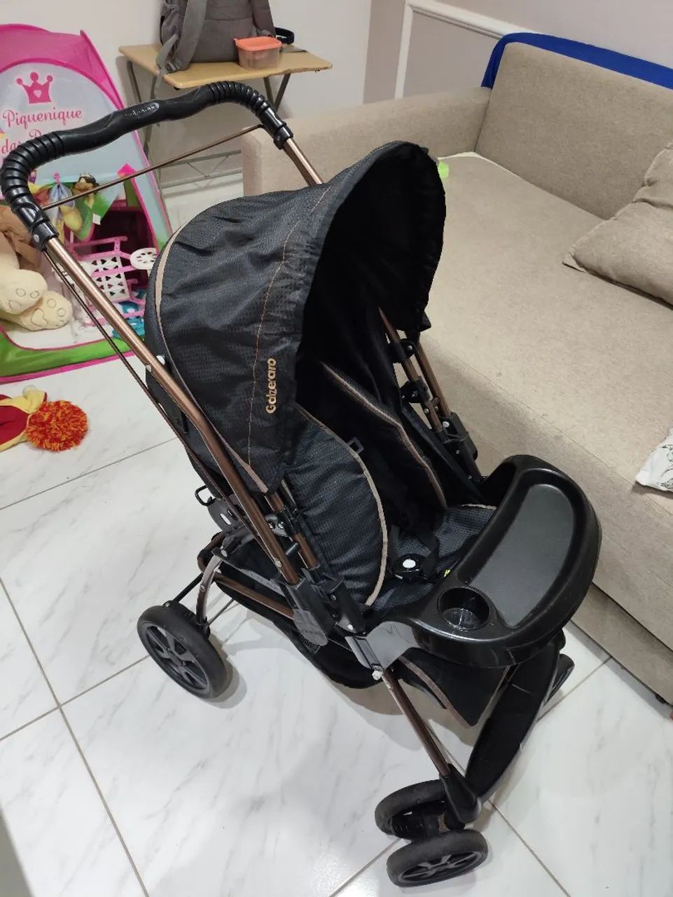 Carrinho de Bebê Galzerano  - Foto 4