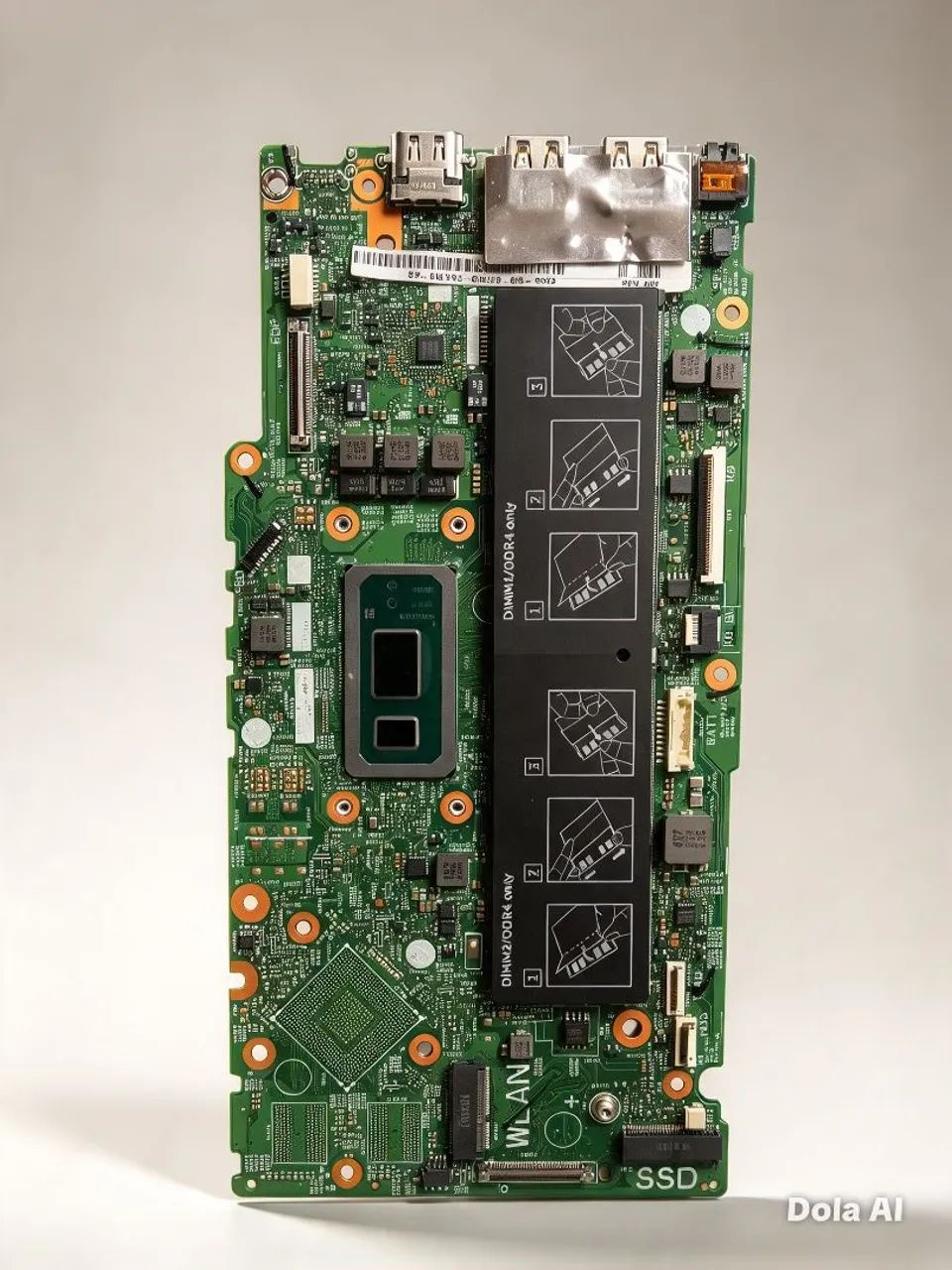 Placa mãe notebook dell 